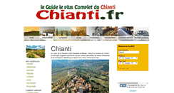 Desktop Screenshot of chianti.fr