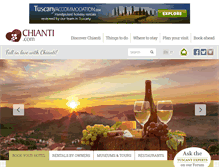 Tablet Screenshot of chianti.com